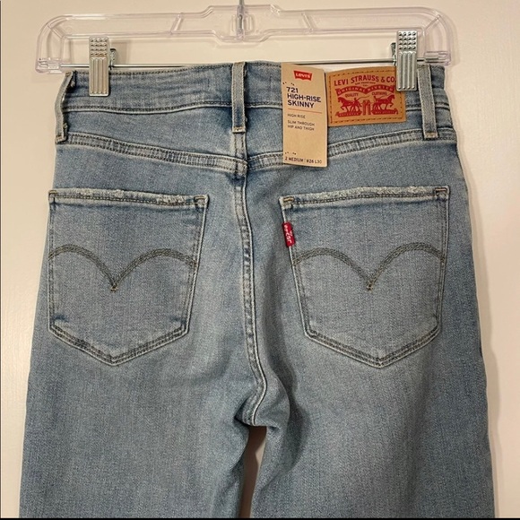 🚫SOLD 🚫Levi’s 721 hyper sculpt high waist - Picture 6 of 7